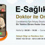 E-Sağlık Hizmeti Başladı
